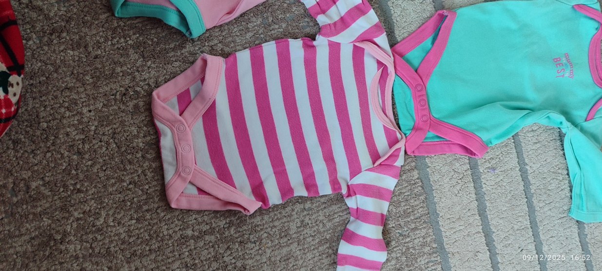 Kız Bebek 4 adet zıbın - Görsel 5