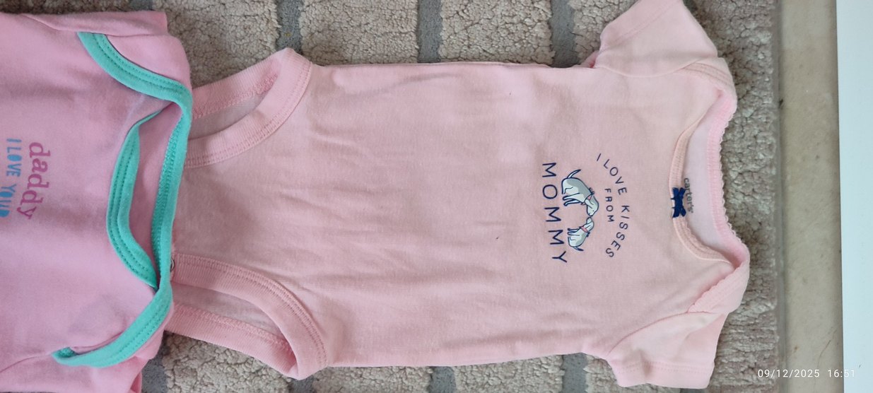 Kız Bebek 4 adet zıbın - Görsel 2