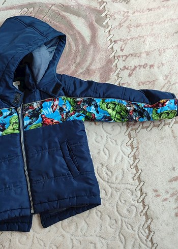 Kapüşonlu Fermuarlı Erkek Çocuk Ceketi - Görsel 6