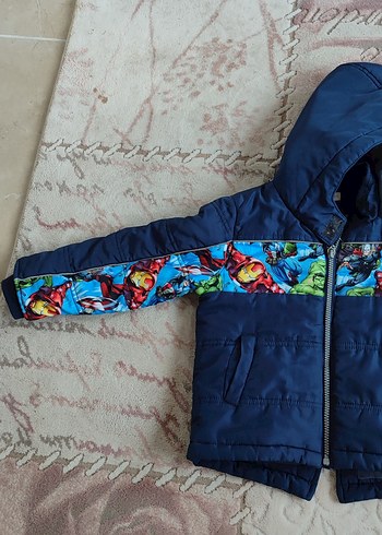 Kapüşonlu Fermuarlı Erkek Çocuk Ceketi - Görsel 2