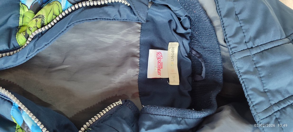 Kapüşonlu Fermuarlı Erkek Çocuk Ceketi - Görsel 3