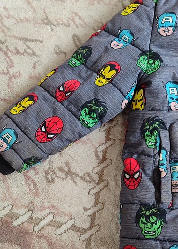 avengers erkek çocuk mont - Görsel 2