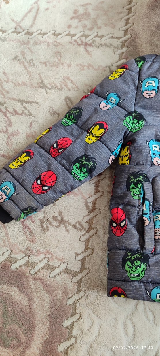 avengers erkek çocuk mont - Görsel 2