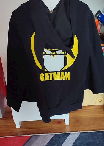 batman hırka sweatshirt çocuk - Görsel 2