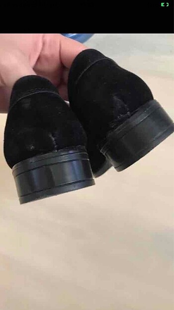 36 Beden siyah Renk Süet düz ayakkabı