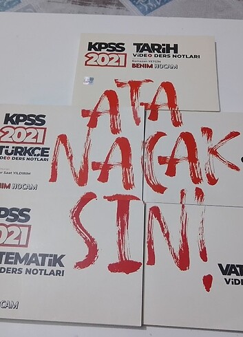  KPSS BENİM HOCAM VİDEO DERS NOTLARI VE SORU BANKASI 
