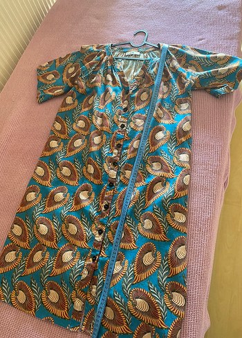 Bohem Tasarımlı Uzun Kadın Tulum - Görsel 6