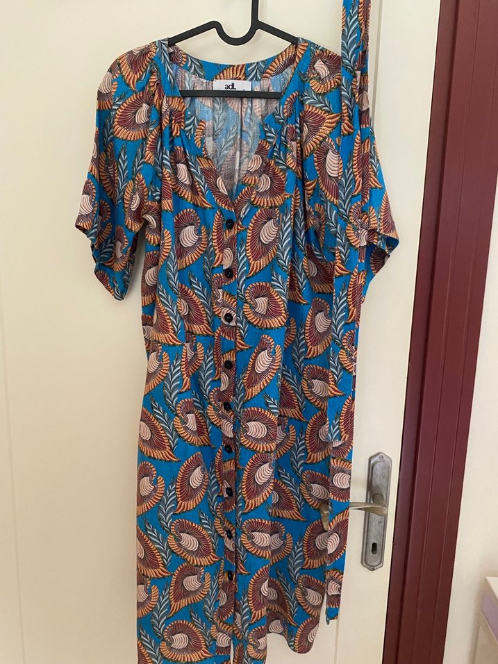 Bohem Tasarımlı Uzun Kadın Tulum - Görsel 5