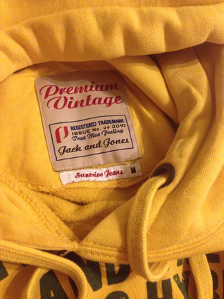 m Beden sarı Renk Jack jones sweatshirt