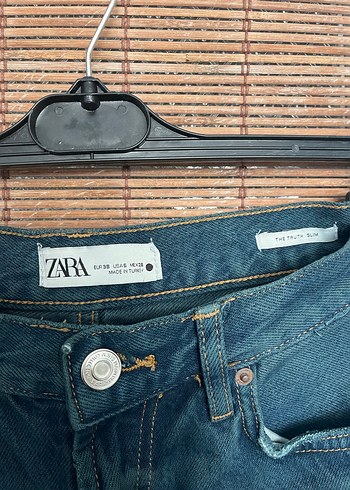 m Beden lacivert Renk Zara flare jean