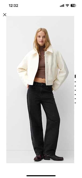 Bershka Bershka yumuşak ceket