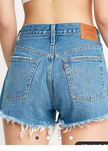 Levis Levi S Acik Mavi Denim Sort