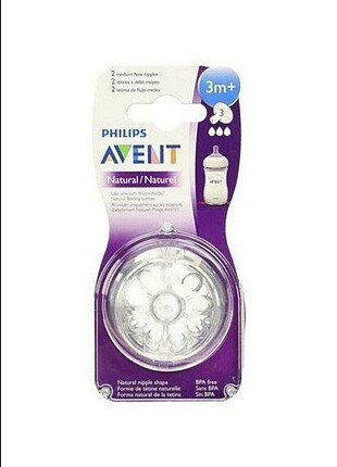 Philips avent naturel biberon emziği 3m+