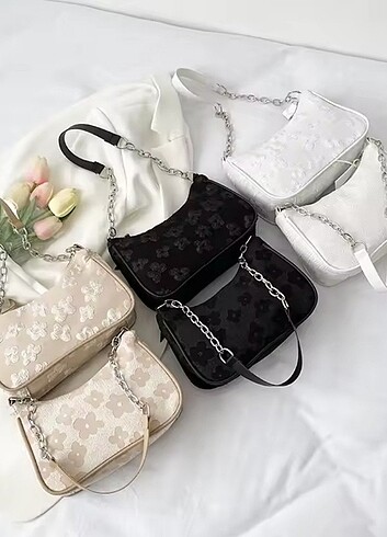 Sheinside Cicek desenli çanta