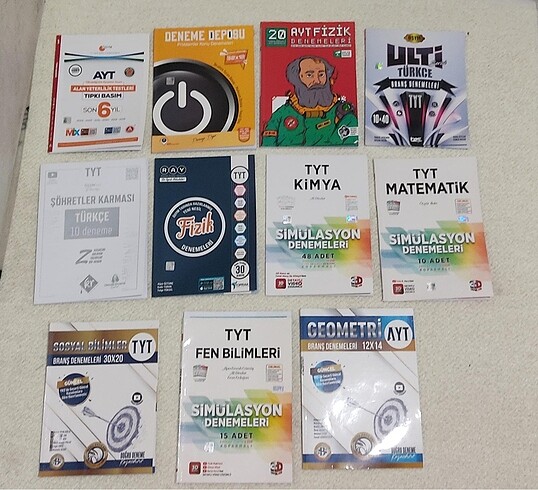 Yks branş deneme 3D bilgi sarmal