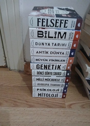 dakikalar içinde kitap seti 11 kitap.