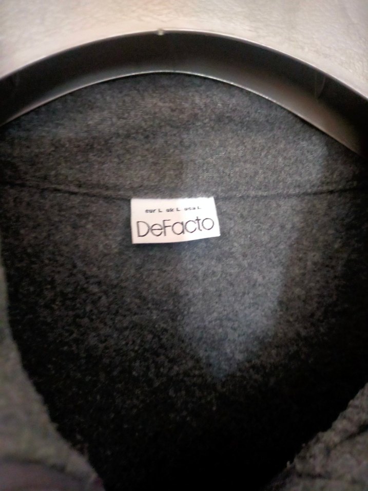 Gri Yarım Fermuarlı Erkek Polar Sweatshirt - Görsel 3