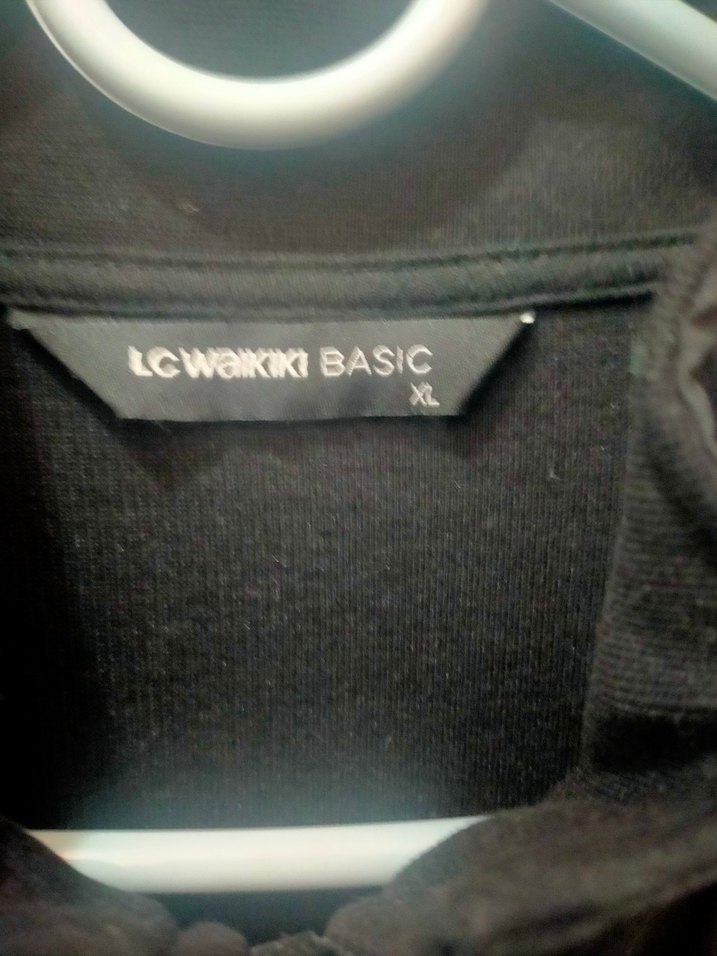 Siyah Fermuarlı Yüksek Yakalı Erkek Mont - Görsel 3