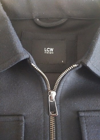 Erkek Siyah Fermuarlı Midi Ceket - Görsel 2