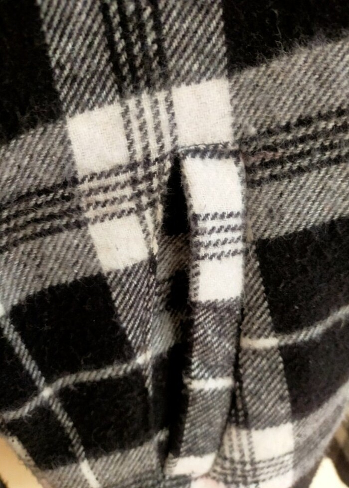 Fermuarlı kapşonlu gömlek  - Görsel 4