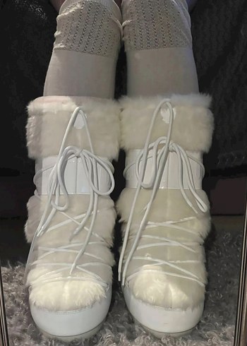 Moon boot faux fur - Görsel 3