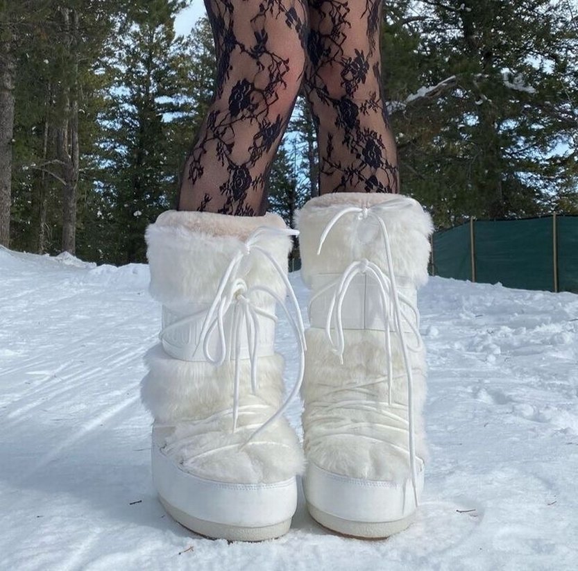 Moon boot faux fur - Görsel 4