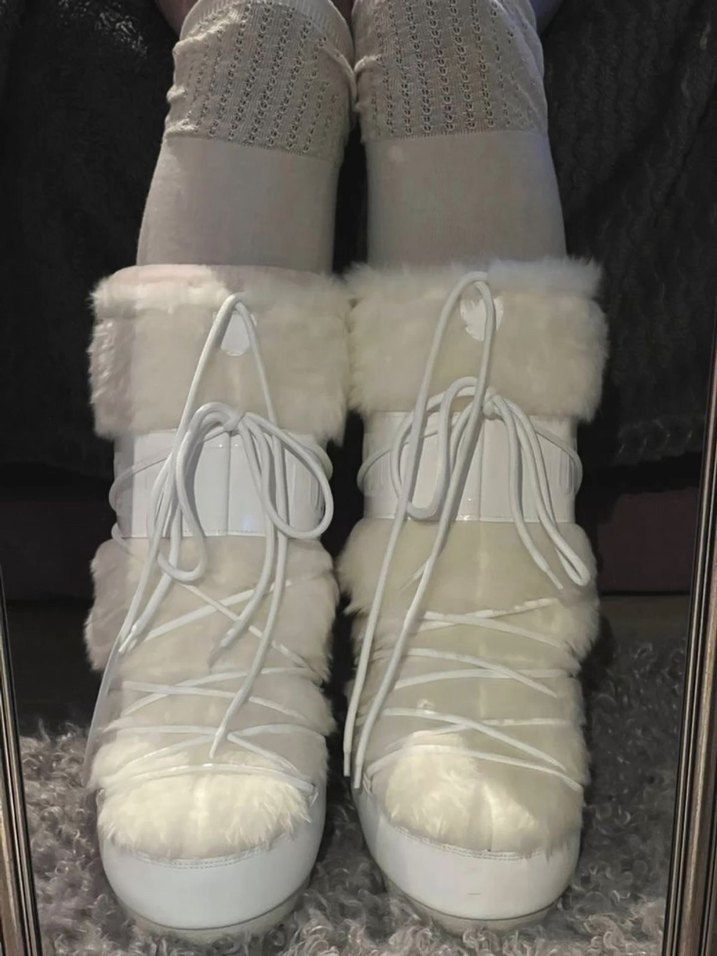 Moon boot faux fur - Görsel 3