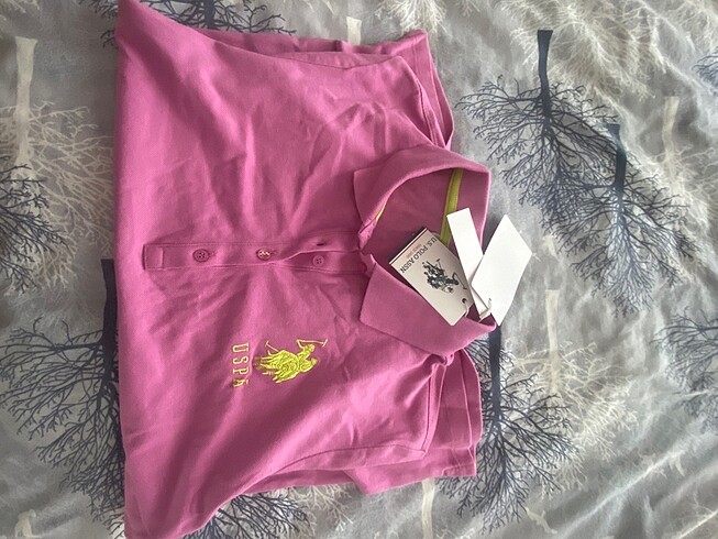 Us Polo pembe tshirt