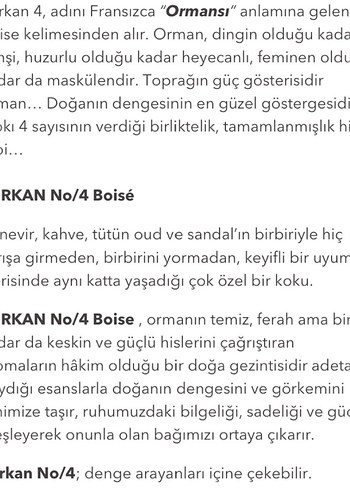 Türkan No:4 150 ML Unisex Parfüm - Görsel 5