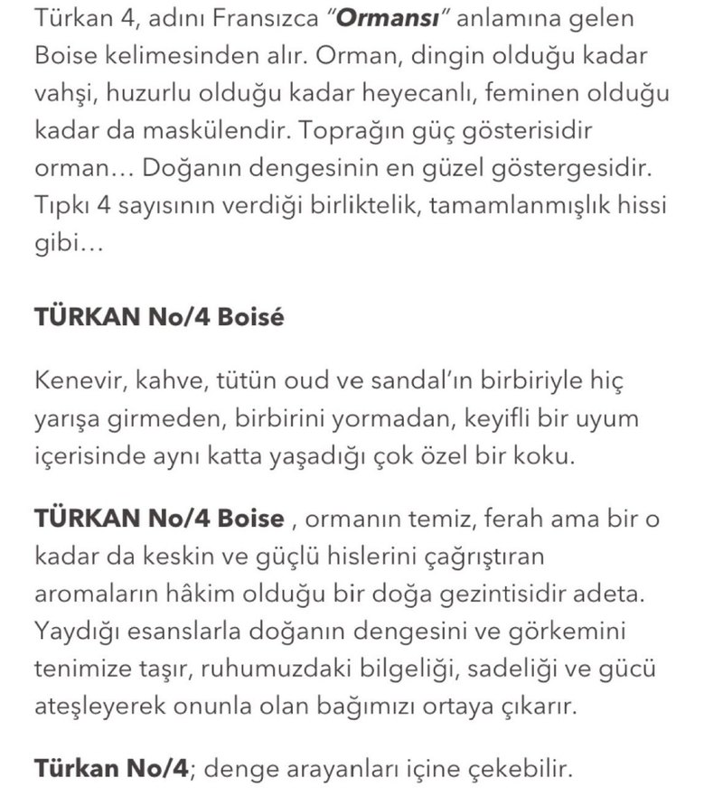 Türkan No:4 150 ML Unisex Parfüm - Görsel 5