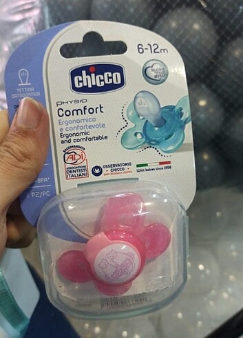 Chicco emzik ve biberon emziği 