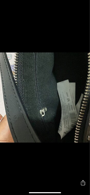  Beden siyah Renk Bershka çanta
