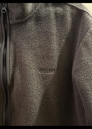 Oysho pelüş polar ceket - Görsel 2