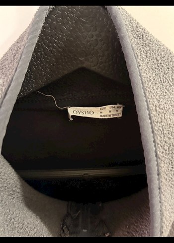 Oysho pelüş polar ceket - Görsel 3