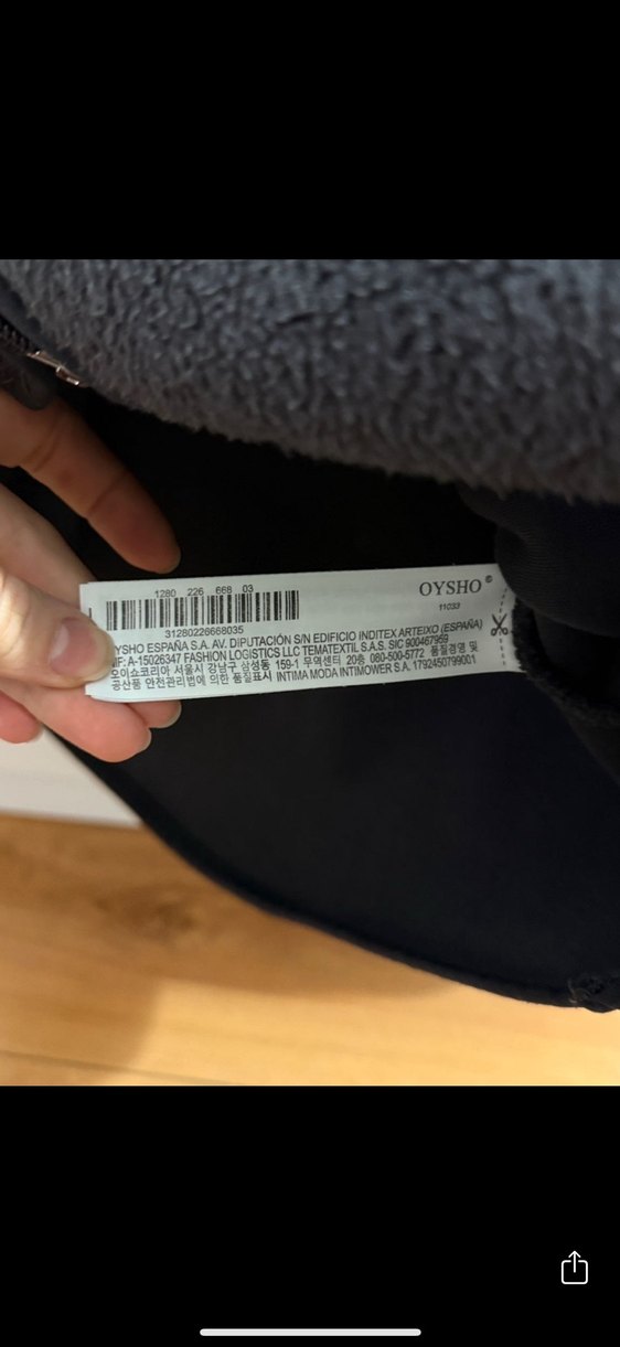 Oysho pelüş polar ceket - Görsel 4