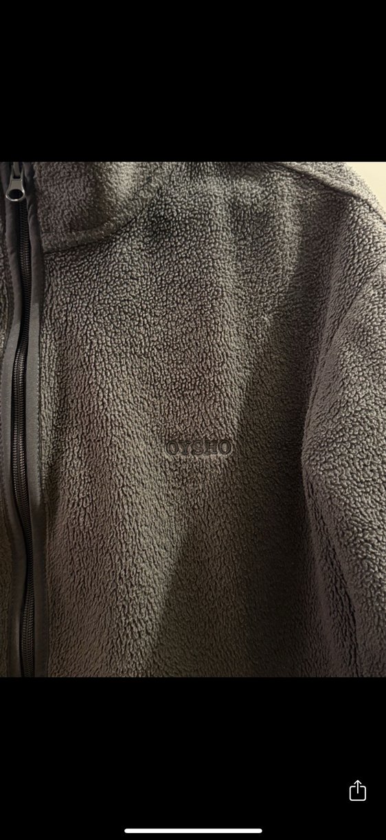 Oysho pelüş polar ceket - Görsel 2