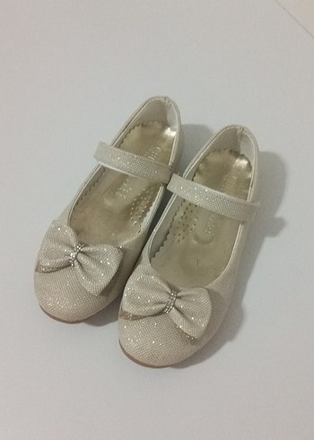 Kız Çocuk  Fiyonklu Babet Ayakkabı - Görsel 2