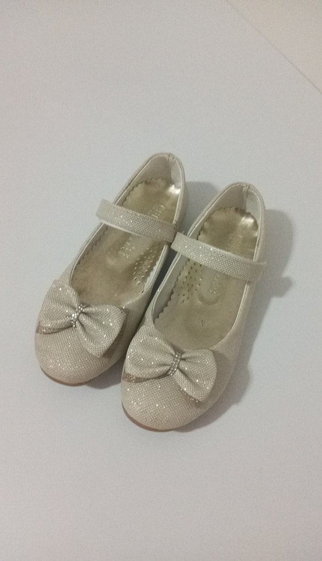 Kız Çocuk  Fiyonklu Babet Ayakkabı - Görsel 2