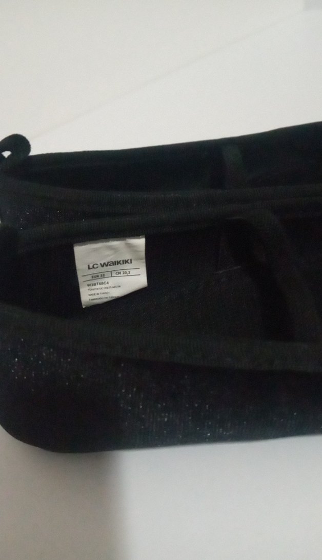 Kız Çocuk Siyah Fiyonk Detaylı Babet Ayakkabı - Görsel 4