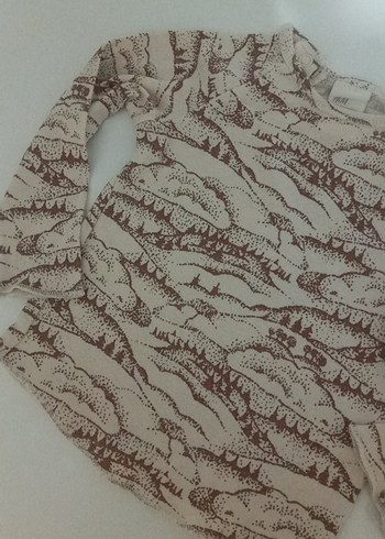 Bohem Tarz Keten Bej Desenli erkek çocuk takım - Görsel 3