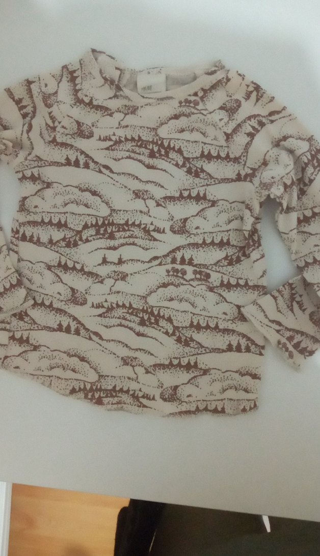 Bohem Tarz Keten Bej Desenli erkek çocuk takım - Görsel 2