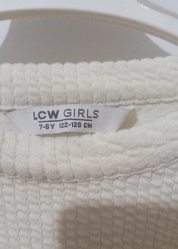 Beyaz Örgü Kadın Sweatshirt - Görsel 3