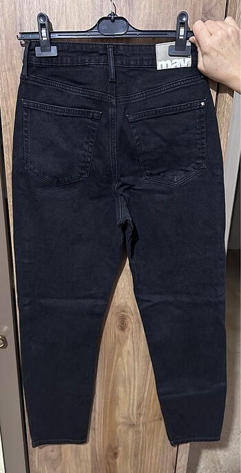 Mavi Jeans Siyah mom jean