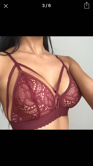 Diğer Bordo bralette