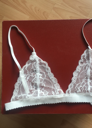 universal Beden Beyaz bralette