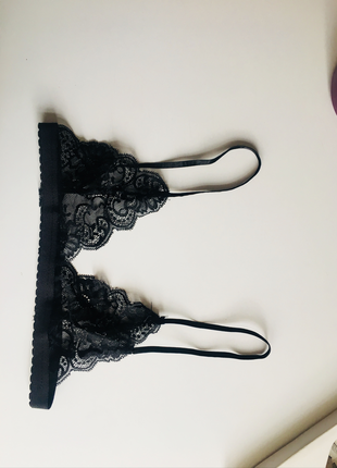 universal Beden Siyah bralet 