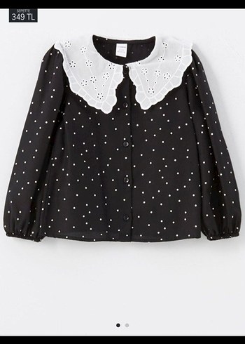 Örme Kirazlı Hırka,bebe yaka bluz ve deri görünümlü zara etek - Görsel 2