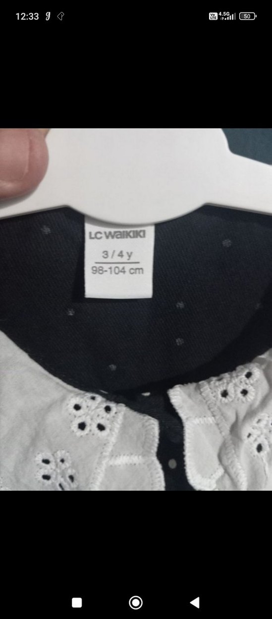 Örme Kirazlı Hırka,bebe yaka bluz ve deri görünümlü zara etek - Görsel 3