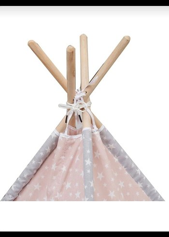 Pembe Çocuk Oyun Çadırı - Görsel 6