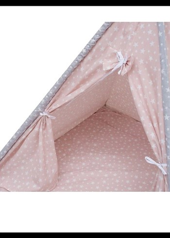 Pembe Çocuk Oyun Çadırı - Görsel 5